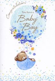 Baby Boy Card